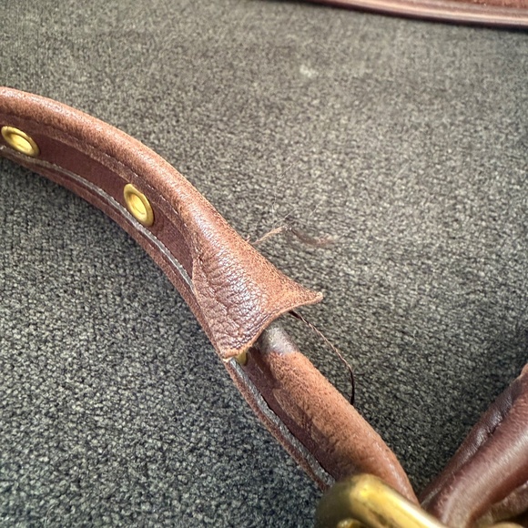 PROJECT Coach Legacy Small Flap 9965 Mahogany VINTAGE - Picture 2 of 8